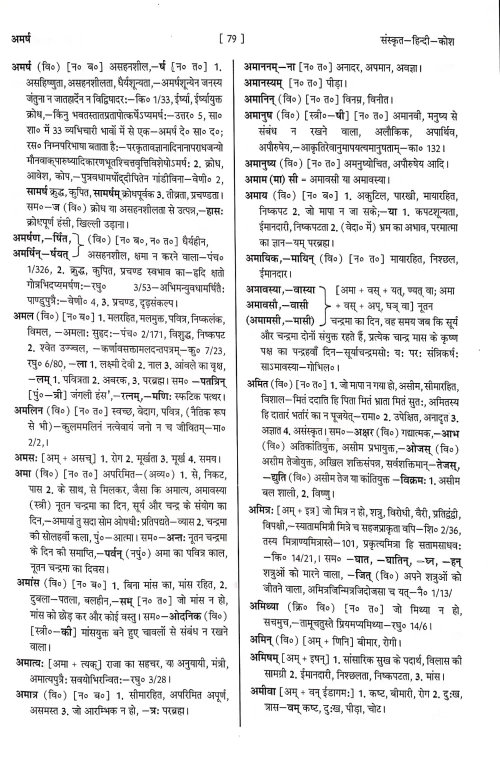 Sanskrit Hindi Kosh ( Pr.S.S.177)